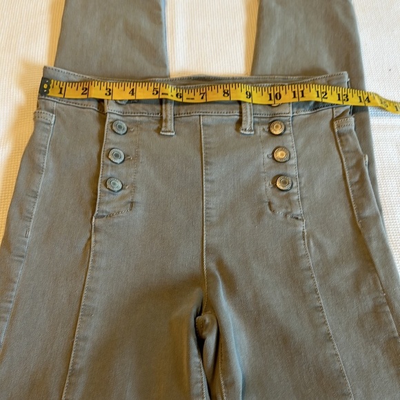 American Eagle Outfitters Next Level Stretch Super Hi Rise Jegging Crop Size 2 - Picture 8 of 14
